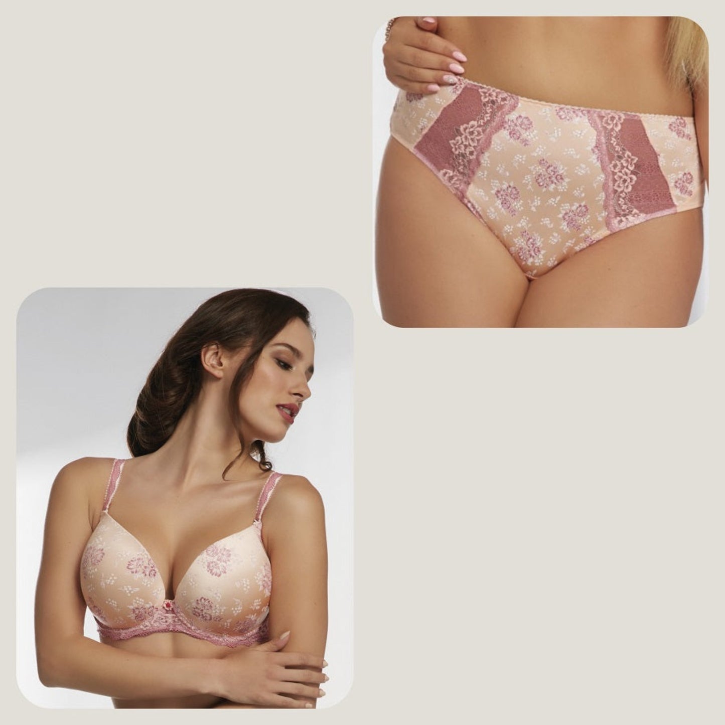 Krisline-Cleo: Push Up Bra Set