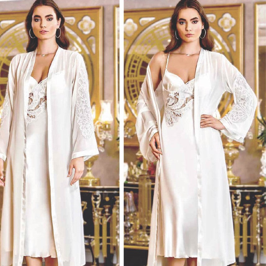 Jeremi 6 Pcs Satin Nightwear Set -S255